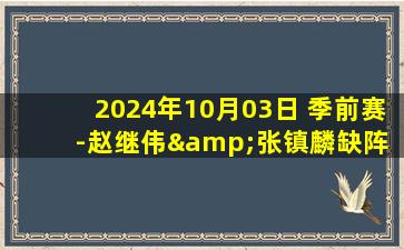 2024年10月03日 季前赛-赵继伟&张镇麟缺阵 王岚嵚首秀11分 辽宁击败山东